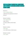 PSYC 210 FINAL PAPER FULL QUESTIONS AND CORRECT ANSWERS EXPERT REVIEW STUDY SHEET&period;pdf&NewLine;&NewLine;