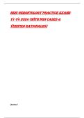 HESI Gerontology Practice Exams v1-v4 2024 &lpar;With NGN Cases & Verified Rationales&rpar;