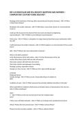 BIO 110 Molecular and Cell Biology Questions and Answers &vert; Study Guide 2026&sol;2027