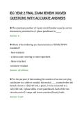 IEC YEAR 2 FINAL EXAM REVIEW SOLVED&NewLine;QUESTIONS WITH ACCURATE ANSWERS