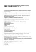 Biology 110 Midterm Exam Questions and Answers &vert; Study Guide 2026&sol;2027