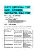 2026&sol;2027 ELITE Universal Test Bank&colon; Delaware Wastewater Operator Exam Prep &vert; 20&plus; Expert QA&comma; Process Math & DNREC Compliance Guide &plus; Free Cheat Sheet 