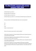 NY Real Estate License with correct answers 100&percnt; 2026