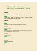 F80 Exam Questions and Answers&NewLine;Verified Solutions Latest Update