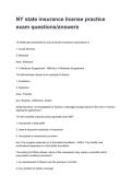 NY state insurance license practice exam  Questions and Explained Answers &lpar;2026&sol;2027&rpar;&NewLine;