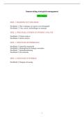 Samenvatting strategisch management 2025&ndash;2026