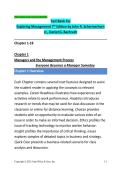 Test Bank for Leadership and Management for Nurses&colon; Core Competencies for Quality Care 5th Edition by Anita Finkelman &vert; Chapters 1&ndash;20 Complete &vert; Latest Updated 2025&ndash;2026