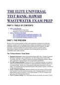 2026&sol;2027 Hawaii Wastewater Operator Exam Study Guide & Test Bank &vert; HAR 11-61 & 11-62 Prep &lpar;20&plus; High-Yield Solutions & Math Breakdown&rpar; &plus; Free Cheat Sheet
