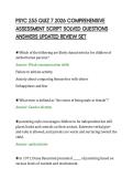 PSYC 255 QUIZ 7 2026 COMPREHENSIVE ASSESSMENT SCRIPT SOLVED QUESTIONS ANSWERS UPDATED REVIEW SET&period;pdf&NewLine;&NewLine;