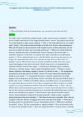 COLIBRI EXAMS BUNDLE COMPREHENSIVE EXAM SCRIPT COMPLETE QUESTIONS VERIFIED