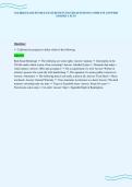 COLIBRI EXAMS BUNDLE EXAM REVIEW SOLVED QUESTIONS COMPLETE ANSWERS GRADED A