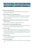 PSYC 515 FINAL TEST 2026 QUESTIONS WITH CORRECT ANSWERS GRADED A&plus;&period;
