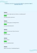 COLIBRI REAL ESTATE ACTUAL EXAM TEST PAPER FULL QUESTIONS CORRECT RESPONSES FORM