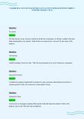 COLIBRI REAL ESTATE EXAM BUNDLE ACTUAL TEST PAPER QUESTIONS CORRECT ANSWERS GRADED