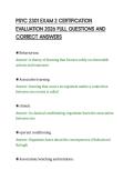 PSYC 2301 EXAM 2 CERTIFICATION EVALUATION 2026 FULL QUESTIONS AND CORRECT ANSWERS&period;pdf&NewLine;&NewLine;