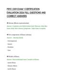 PSYC 2301 EXAM 1 CERTIFICATION EVALUATION 2026 FULL QUESTIONS AND CORRECT ANSWERS&period;pdf&NewLine;&NewLine;