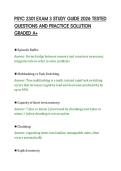 PSYC 2301 EXAM 3 STUDY GUIDE 2026 TESTED QUESTIONS AND PRACTICE SOLUTION GRADED A&period;pdf&NewLine;&NewLine;