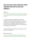 PSYC 2301 EXAM 2 STUDY GUIDE 2026 TESTED QUESTIONS AND PRACTICE SOLUTION GRADED A&period;pdf&NewLine;&NewLine;
