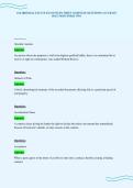 COLIBRI REAL ESTATE EXAM STUDY SHEET COMPLETE QUESTIONS ACCURATE SOLUTIONS