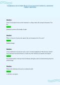 COLIBRI REAL ESTATE PRINCIPLES ACTUAL EXAM TEST PAPER FULL QUESTIONS CORRECT