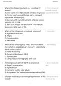 Cardiovascular &lpar;Dunphy&rpar; &ndash; Cardiovascular Assessment and Clinical Practice Study Guide