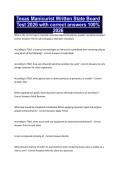 Texas Manicurist Written State Board Test 2026 with correct answers 100&percnt; 2026