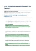 NSG 5003 Exam 1 Questions and Answers&period;