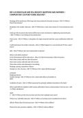 BIO 110 Molecular and Cell Biology Questions and Answers &vert; Study Guide 2026&sol;2027&NewLine;