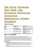 2026&sol;2027 Canadian Electrical Code & New Brunswick Examination Test Bank &vert; S-Tier Master Questions & Mentor Analyses &plus; Free Cheat Sheet 