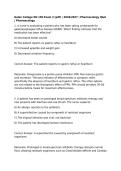 Galen College NU 150 Exam 3 &lpar;pdf&rpar; &vert; 2026&sol;2027 &vert; Pharmacology Q&A &vert; Pharmacology
