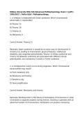 Wilkes University NSG 530 Advanced Pathophysiology Exam 1 &lpar;pdf&rpar; &vert; 2026&sol;2027 &vert; Patho Q&A &vert; Pathophysiology