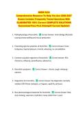 NURS 5433  &NewLine;Comprehensive Resource To Help You Ace 2026-2027 &NewLine;Exams Includes Frequently Tested Questions With &NewLine;ELABORATED 100&percnt; Correct COMPLETE SOLUTIONS  &NewLine;Guaranteed Pass First Attempt&excl;&excl; Current Update&excl;&excl;NURS 5433  &NewLine;Comprehensive Resource To Help You