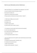 Patient Care exam 2 With Questions and Correct Verified Answers 
