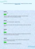 COLORADO LIFE INSURANCE EXAM REVIEW SHEET COMPLETE QUESTIONS ANSWERS GRADED