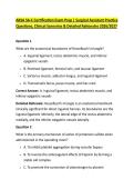 ABSA SA-C Certification Exam Prep &vert; Surgical Assistant Practice &NewLine;Questions&comma; Clinical Scenarios & Detailed Rationales 2026&sol;2027 