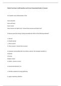 Patient Care Exam 3 with Questions and Correct Guaranteed Grade A&plus; Answers