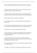 Patient Care Final Exam With questions and 100&percnt; Correct Graded A&plus; Answers Marks
