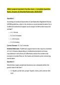 ABSA Surgical Assistant Practice Exam &vert; Complete Question &NewLine;Bank&comma; Answers & Detailed Rationales 2026&sol;2027 