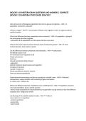 Biology 110 Midterm Exam Questions and Answers &vert; Study Guide 2026&sol;2027&NewLine;