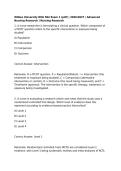 Wilkes University NSG 502 Exam 1 &lpar;pdf&rpar; &vert; 2026&sol;2027 &vert; Advanced Nursing Research &vert; Nursing Research