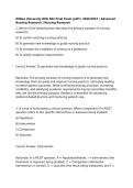 Wilkes University NSG 502 Exam 1&comma; Exam 2&comma; Exam 3 & Final Exam Package Bundle &vert; 2026&sol;2027 &vert; Advanced Nursing Research &vert; Nursing Research