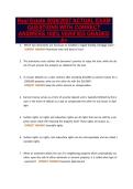 Real Estate 2026&sol;2027 ACTUAL EXAM&NewLine;QUESTIONS WITH CORRECT&NewLine;ANSWERS 100&percnt; VERIFIED GRADED&NewLine;A&plus;