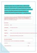Certified Dialysis Nurse &lpar;CDN&reg;&rpar; Exam&colon; 200 Practice &NewLine;Questions with Answers and Rationales Most Recent &NewLine;Exam Actual Complete Real Exam Questions And Correct &NewLine;Answers &lpar;Verified Answers&rpar; Already Graded A&plus; &vert; &NewLine;Guaranteed Success&excl;&excl; Newest Exam &vert; Just Releas