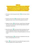 NURS 612 &NewLine;Comprehensive Resource To Help You Ace 2026-2027 &NewLine;Exams Includes Frequently Tested Questions With &NewLine;ELABORATED 100&percnt; Correct COMPLETE SOLUTIONS  &NewLine;Guaranteed Pass First Attempt&excl;&excl; Current Update&excl;&excl; 