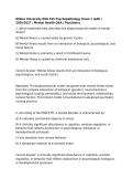 Wilkes University NSG 525 Psychopathology Exam 1 &lpar;pdf&rpar; &vert; 2026&sol;2027 &vert; Mental Health Q&A &vert; Psychiatry