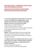 NM 704 EXAM 3 MODULE 7 - COMPREHENSIVE TEST BANK&colon; SECOND STAGE LABOR MANAGEMENT & PHYSIOLOGY&NewLine;200 MULTIPLE-CHOICE QUESTIONS WITH VERIFIED ANSWERS&comma; DETAILED RATIONALES&comma; AND EVIDENCE-BASED CONTENT&NewLine;