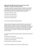 Wilkes University NSG 525 Psychopathology Exam 3 &lpar;pdf&rpar; &vert; 2026&sol;2027 &vert; Mental Health Q&A &vert; Psychiatry