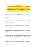 NUR 612  &NewLine;Comprehensive Resource To Help You Ace 2026-2027 &NewLine;Exams Includes Frequently Tested Questions With &NewLine;ELABORATED 100&percnt; Correct COMPLETE SOLUTIONS  &NewLine;Guaranteed Pass First Attempt&excl;&excl; Current Update&excl;&excl;