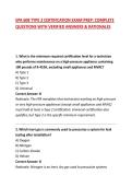 EPA 608 TYPE 2 CERTIFICATION EXAM PREP&colon; COMPLETE QUESTIONS WITH VERIFIED ANSWERS & RATIONALES