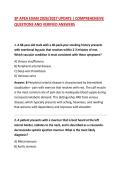 3P APEA EXAM 2026&sol;2027 UPDATE &vert; COMPREHENSIVE QUESTIONS AND VERIFIED ANSWERS